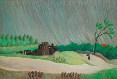 A Rainy Morning by Henri Rousseau